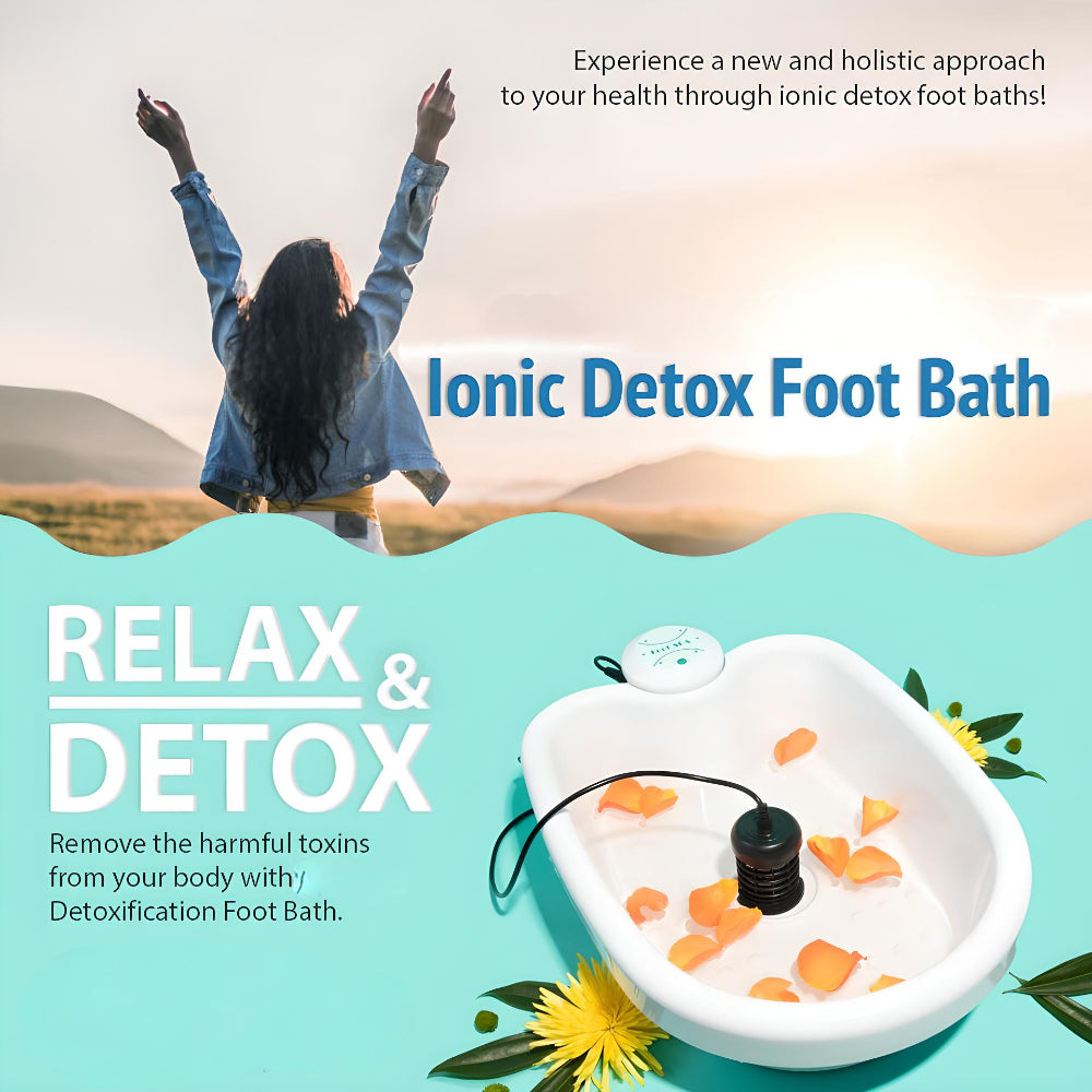Portable Ionic Foot Spa Bath Home System