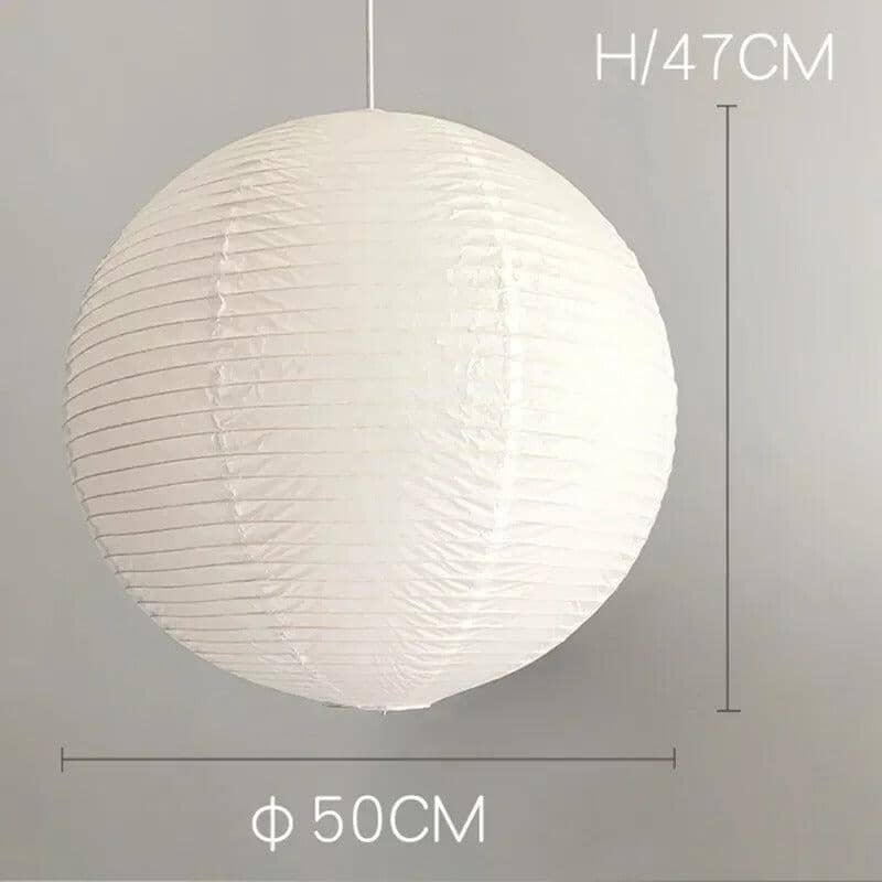 Soft French Glass Ball Pendant Light With Warm Glow
