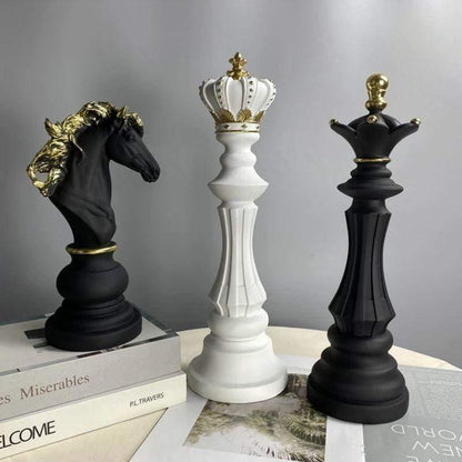 Colorful Japanese Style Chess Decor Figure