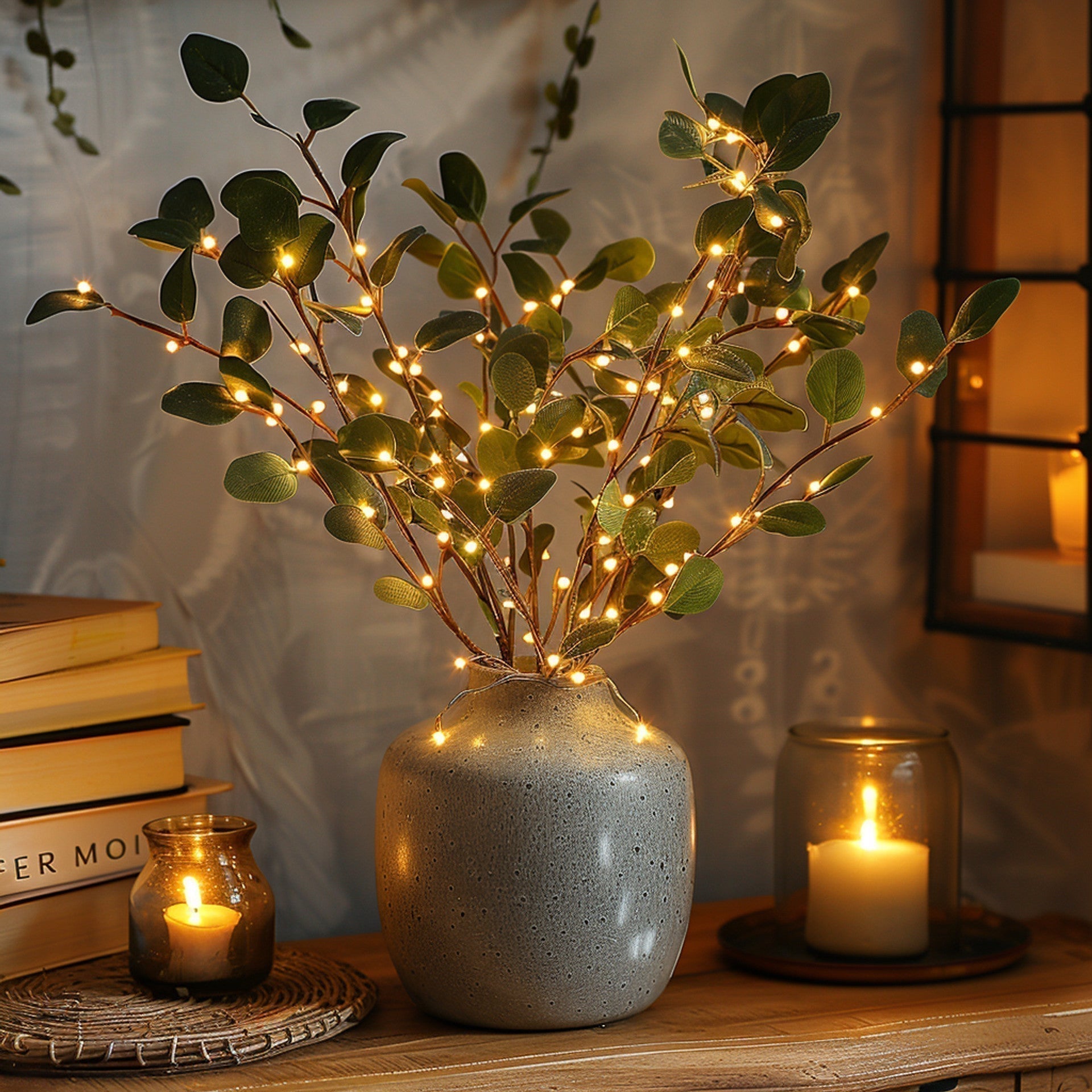 Calming Table Lamp with Soft Warm Light - Lusomart