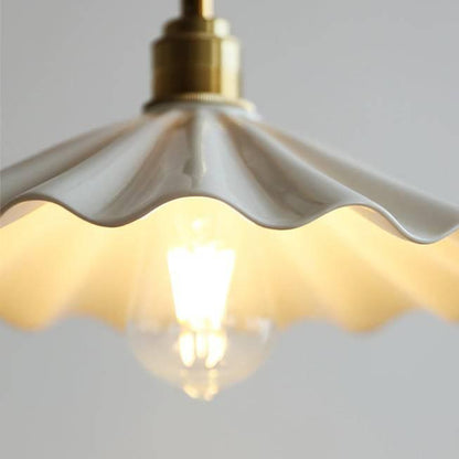 Rustic Ceramic Hanging Kitchen Island Light