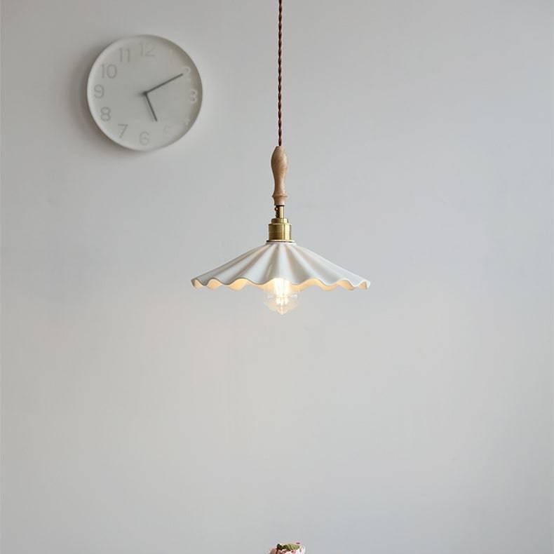 Rustic Ceramic Hanging Kitchen Island Light