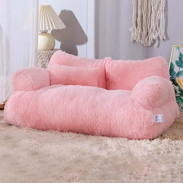 Pet Friendly Elevated Pet Bed with Supportive Edge