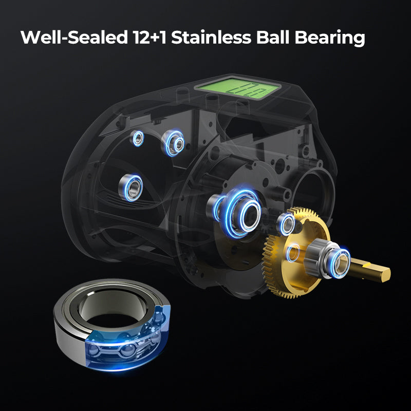 Powerful Electric Saltwater Fishing Reels