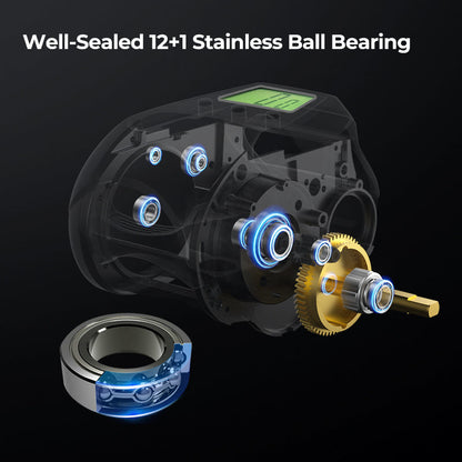 Powerful Electric Saltwater Fishing Reels