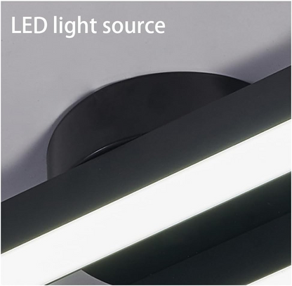 Sleek Metal LED Semi Flush Mount Ceiling Light