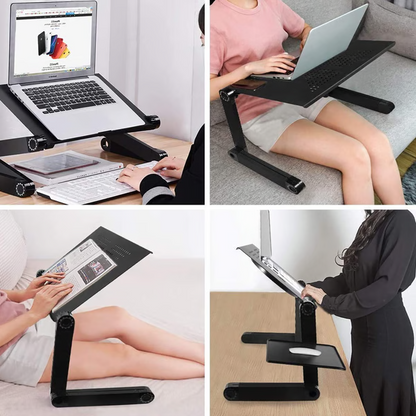 Portable Folding Laptop Desk Stand for Home Office Use