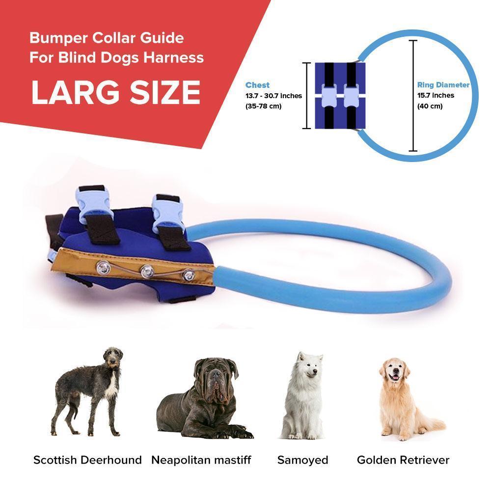 Comfortable Blind Dog Support Collar Harness