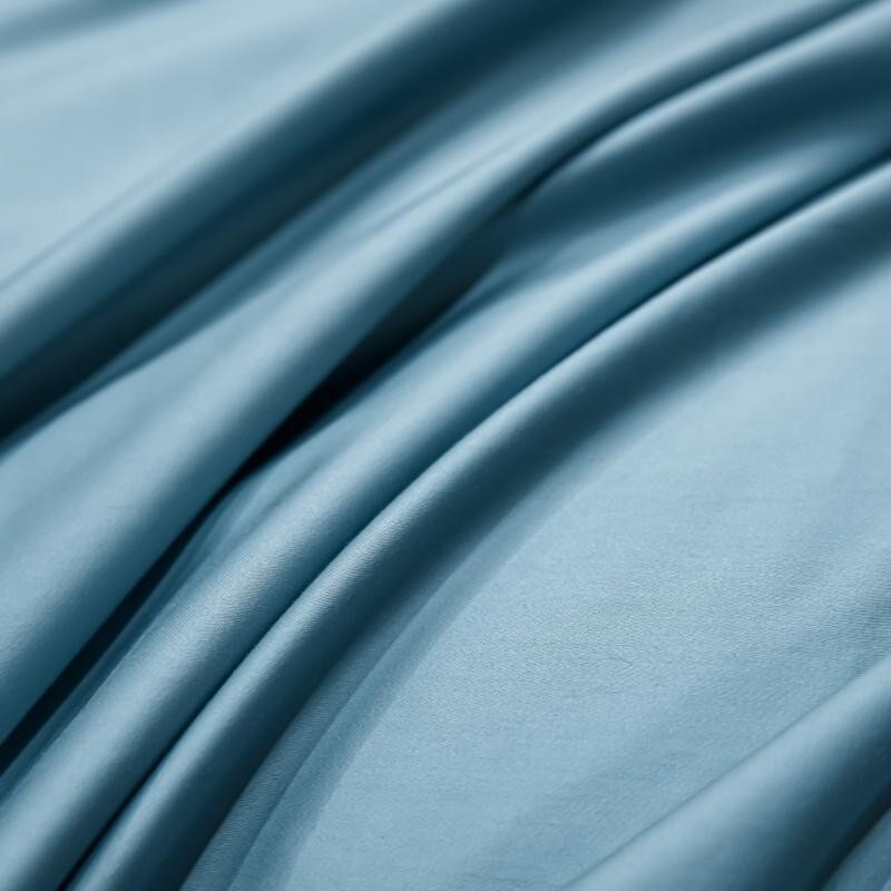Soft Pastel Blue Luxury Duvet Cover Set
