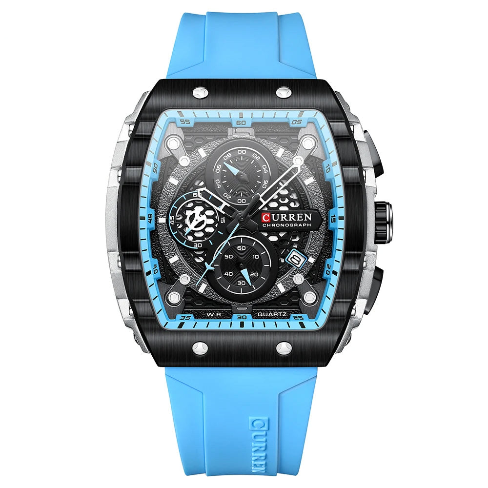 Stylish Quartz Chronograph Men's Watch