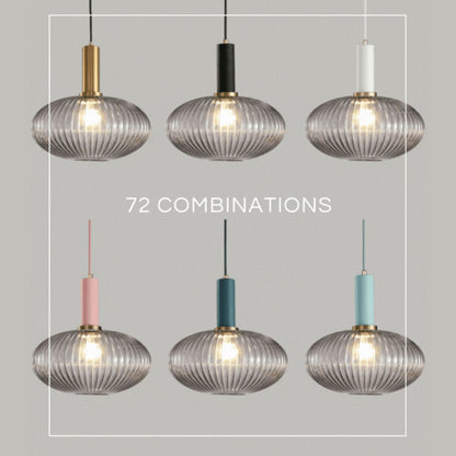 Sleek Glass Drop Pendant Light for Home Decor