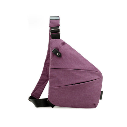 Practical Travel Sling Bag With Safe Pockets