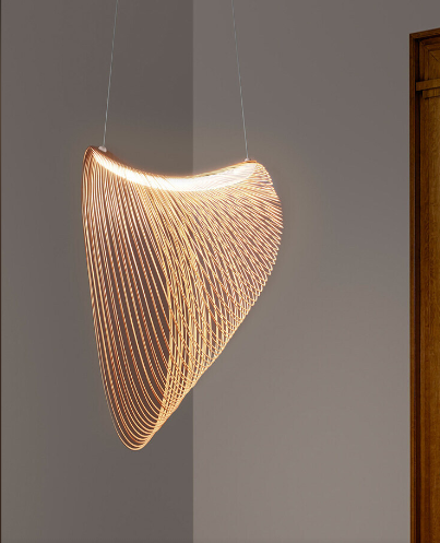 Rustic Wooden Hanging Light For Warm Home Spaces - Lusomart