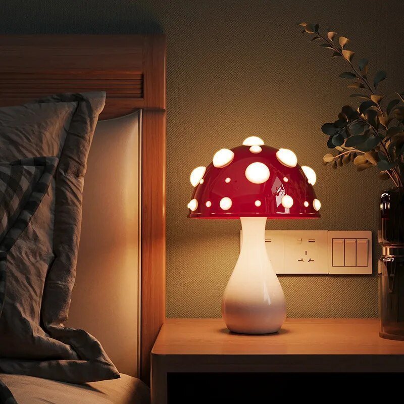 Unique Fungi Shaped Desk Lamp