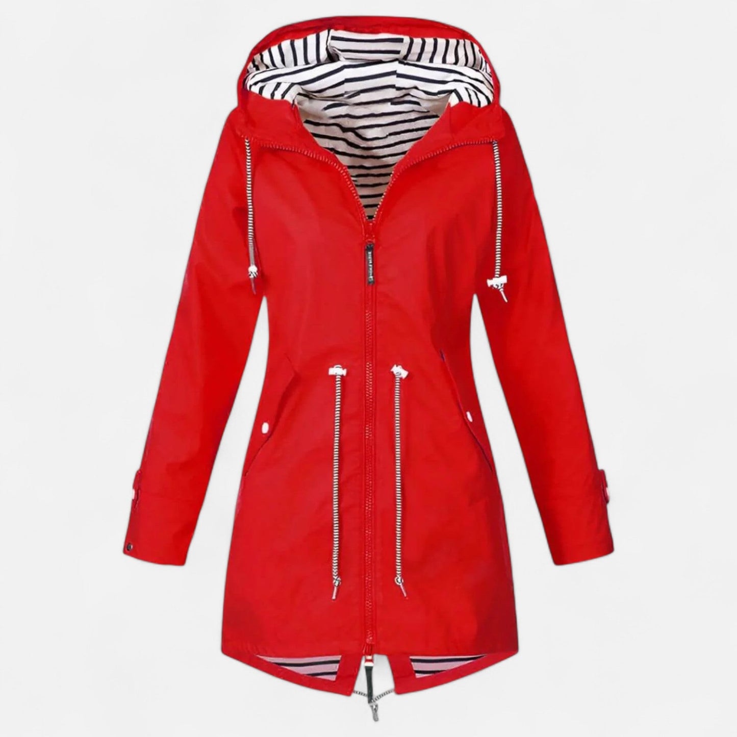 Waterproof Women's Breathable Hooded Rain Coat