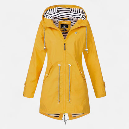 Waterproof Women's Breathable Hooded Rain Coat
