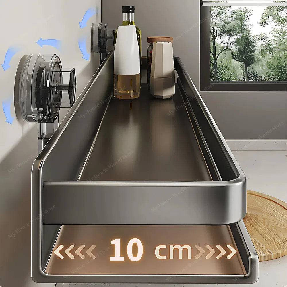 Sticky Kitchen Wall Mount Spice Organizer Rack