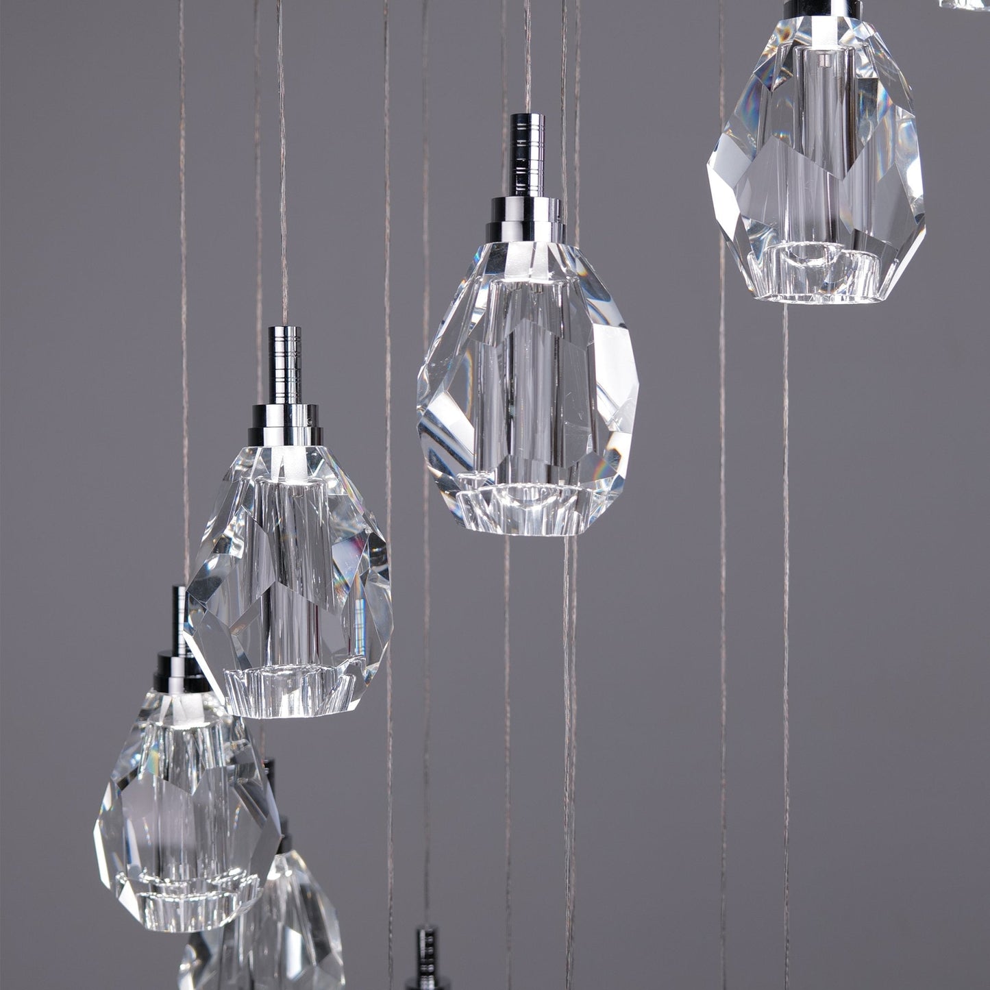 Elegant Crystal Drop Chandelier