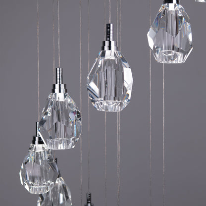 Elegant Crystal Drop Chandelier
