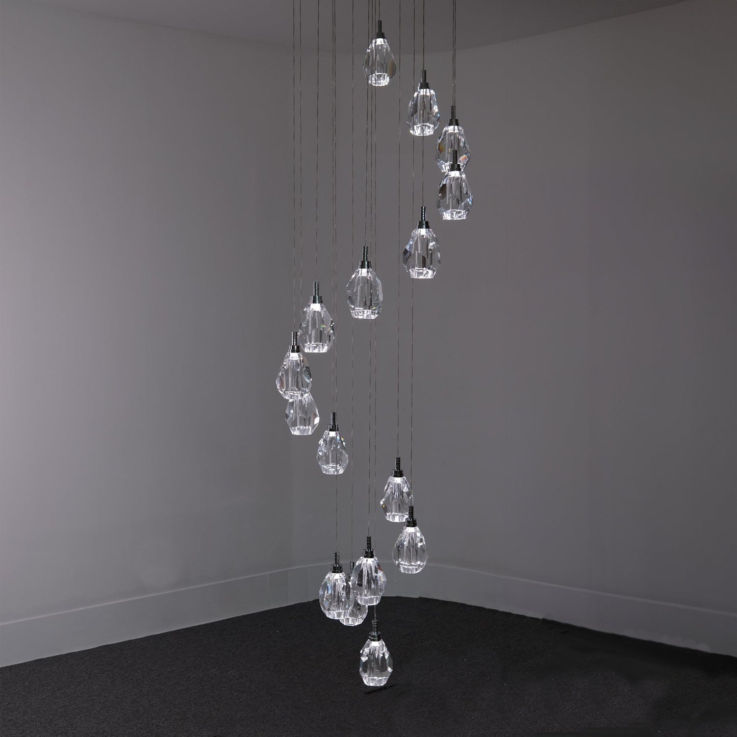 Elegant Crystal Drop Chandelier