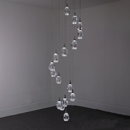 Elegant Crystal Drop Chandelier