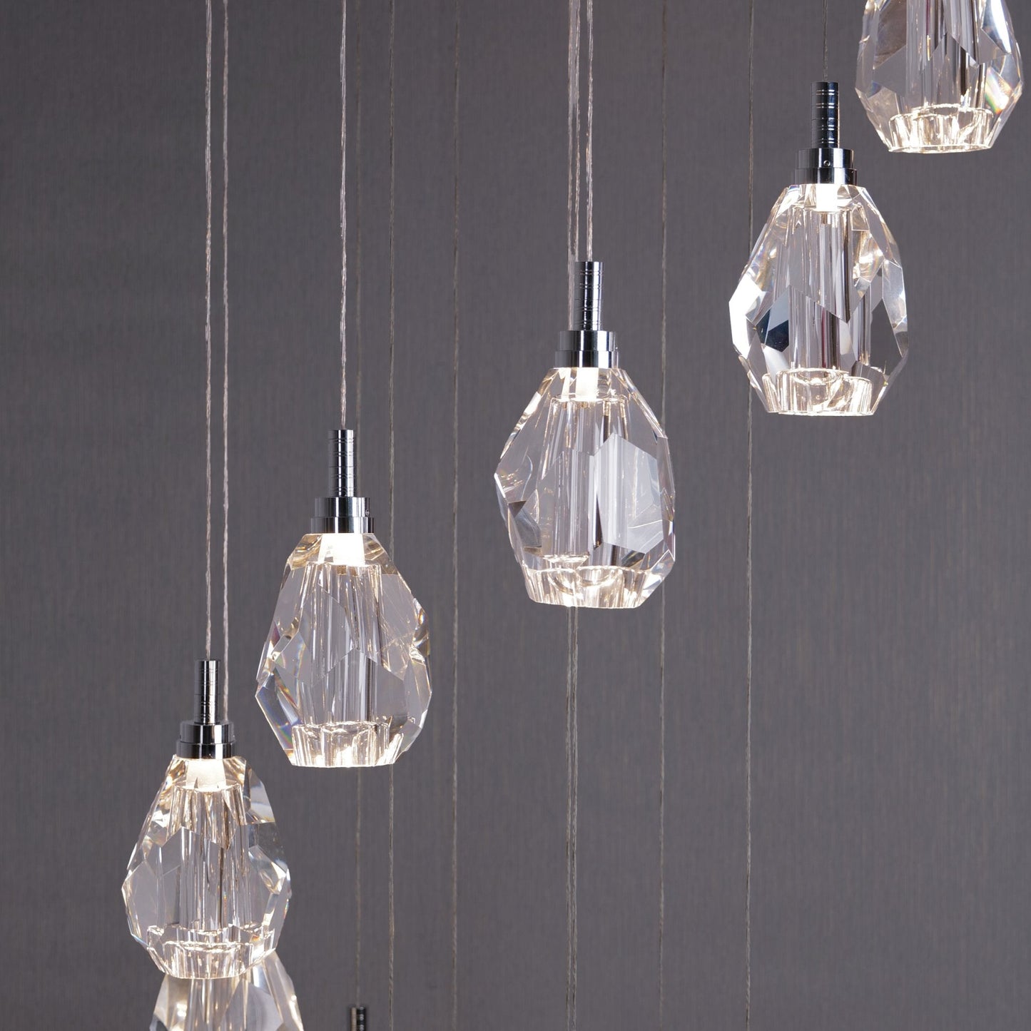 Elegant Crystal Drop Chandelier