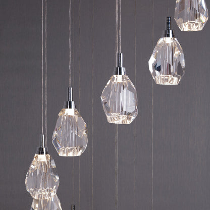 Elegant Crystal Drop Chandelier