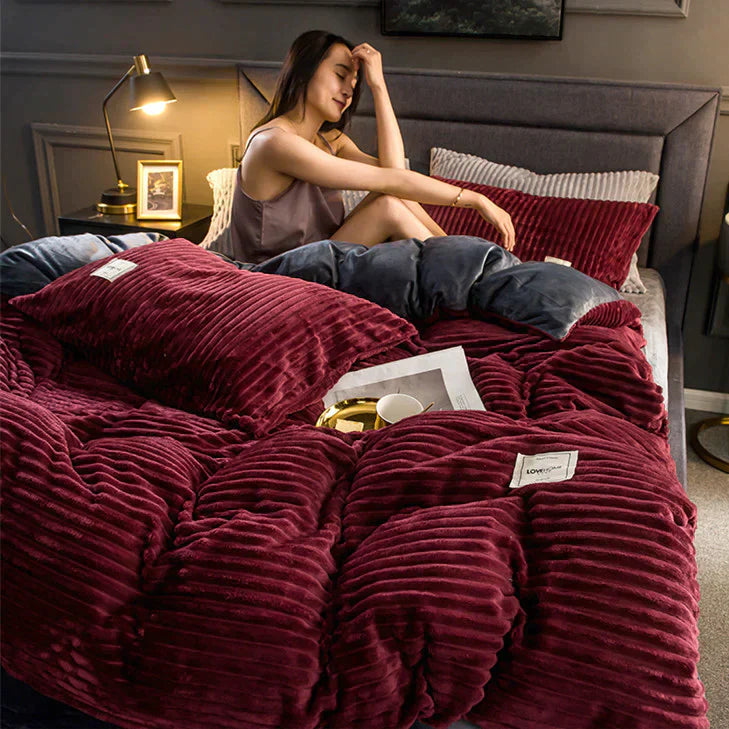 Plush Duvet Cover - Ultra Soft Bedding Set