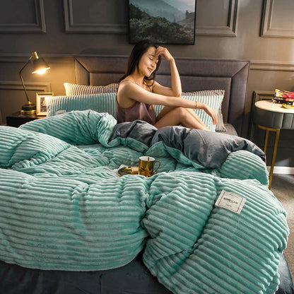 Plush Duvet Cover - Ultra Soft Bedding Set