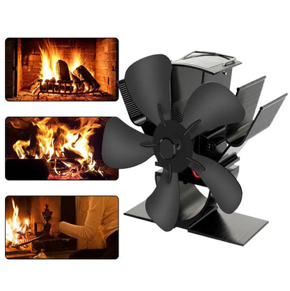 Eco Friendly Wood Burning Stove Fan Heater