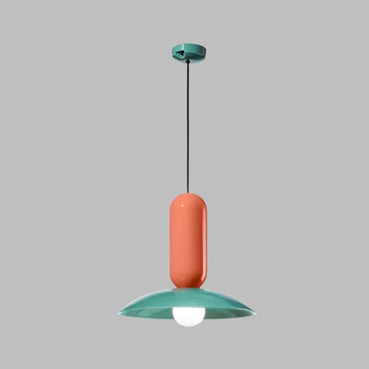 Colorful Round Hanging Kitchen Light Pendant