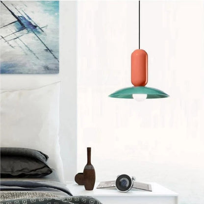 Colorful Round Hanging Kitchen Light Pendant