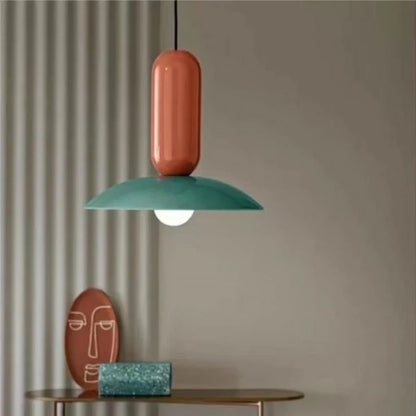 Colorful Round Hanging Kitchen Light Pendant