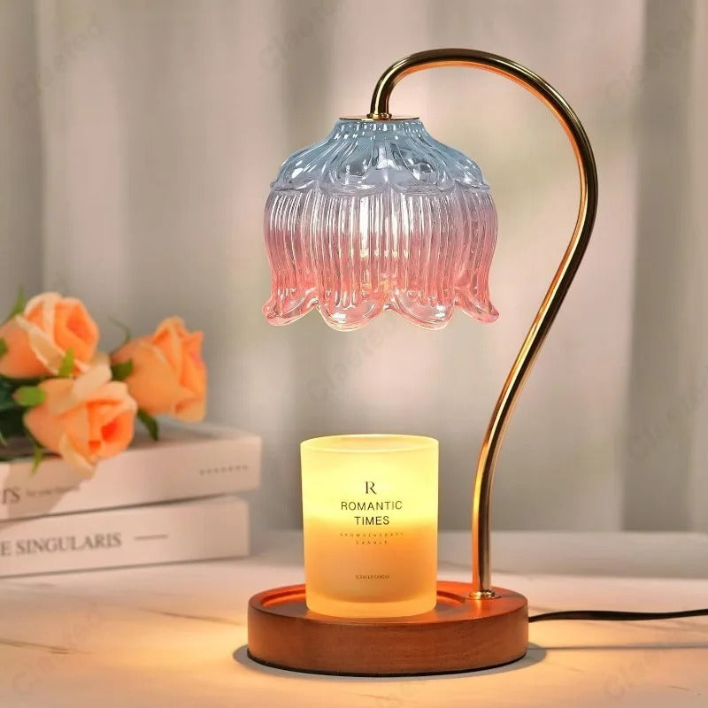 Floral Electric Candle Light, Simple Home Candle Warmer - Lusomart