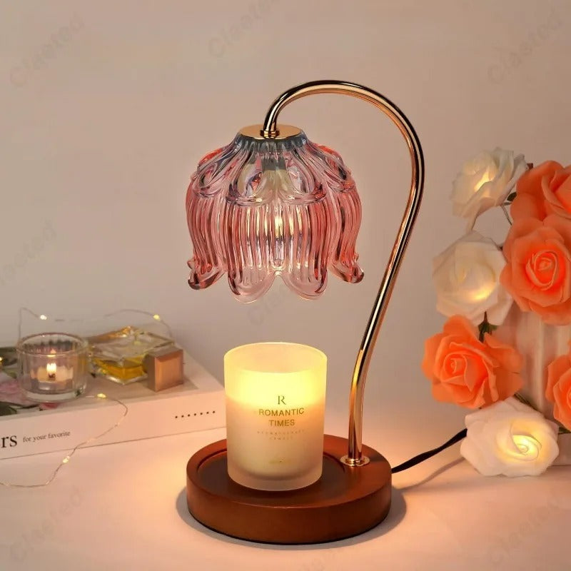 Floral Electric Candle Light, Simple Home Candle Warmer