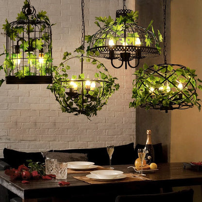 Rustic Metal Pendant Light Fixture