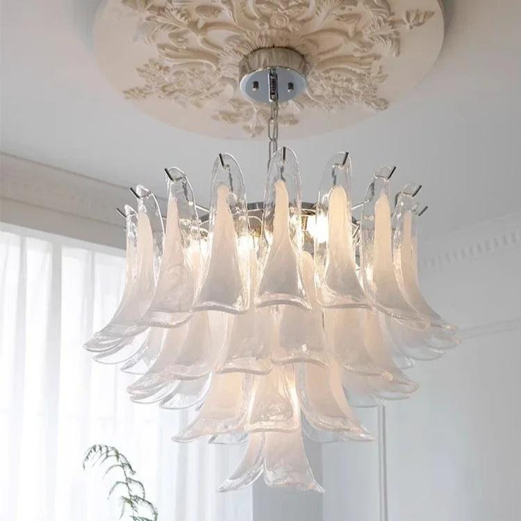 Elegant Glass Pendant Chandelier - Lusomart