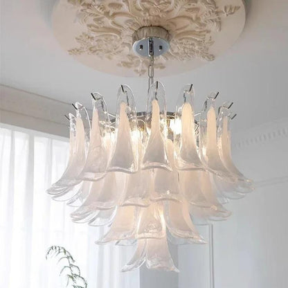 Elegant Glass Pendant Chandelier - Lusomart