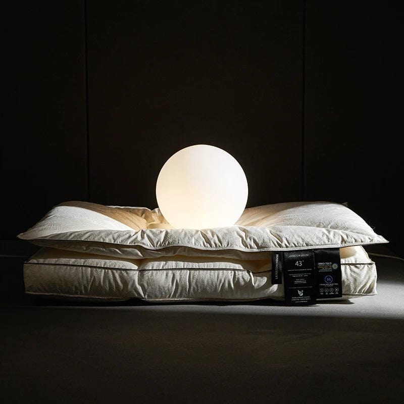 Soft Down Alternative Pillow with Luxurious Fabric Cover