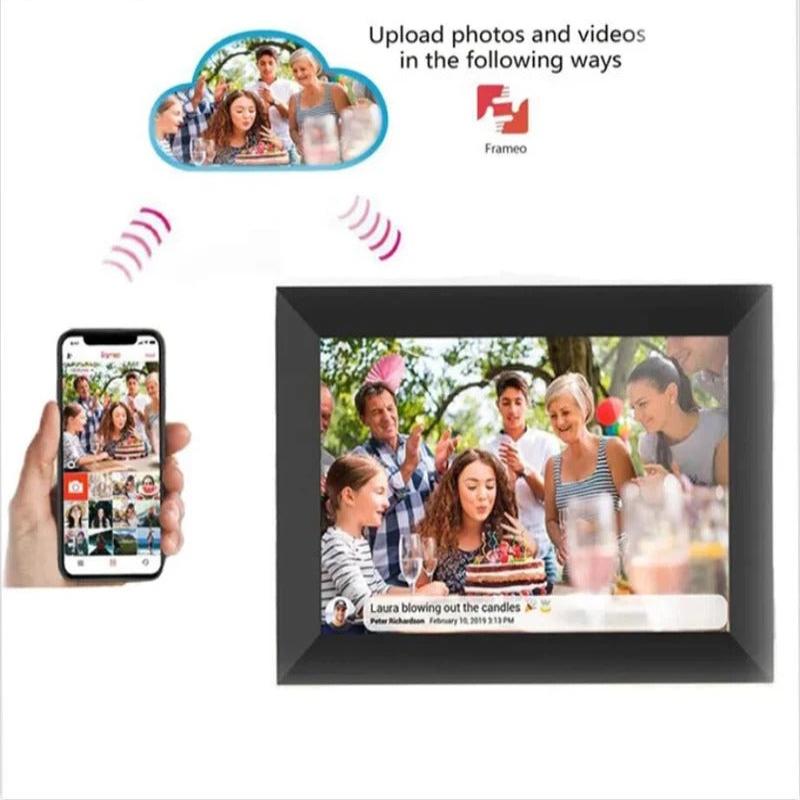HD Digital Picture Frame 8 Inch Touch Screen Display