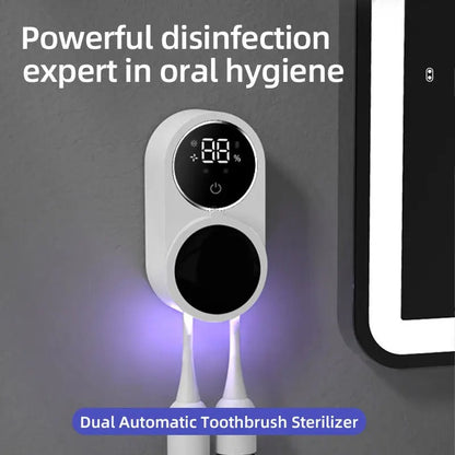 Automatic UV Toothbrush Cleaner Sanitizer Holder