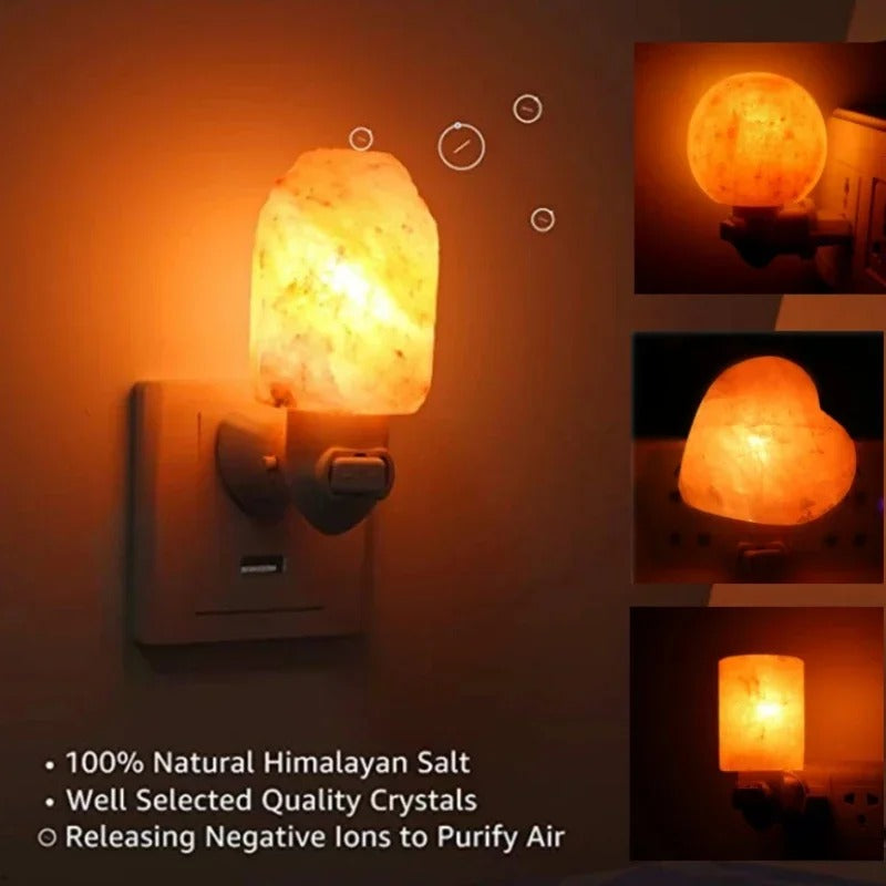 Natural Himalayan Salt Lamp for Bedroom Ambiance