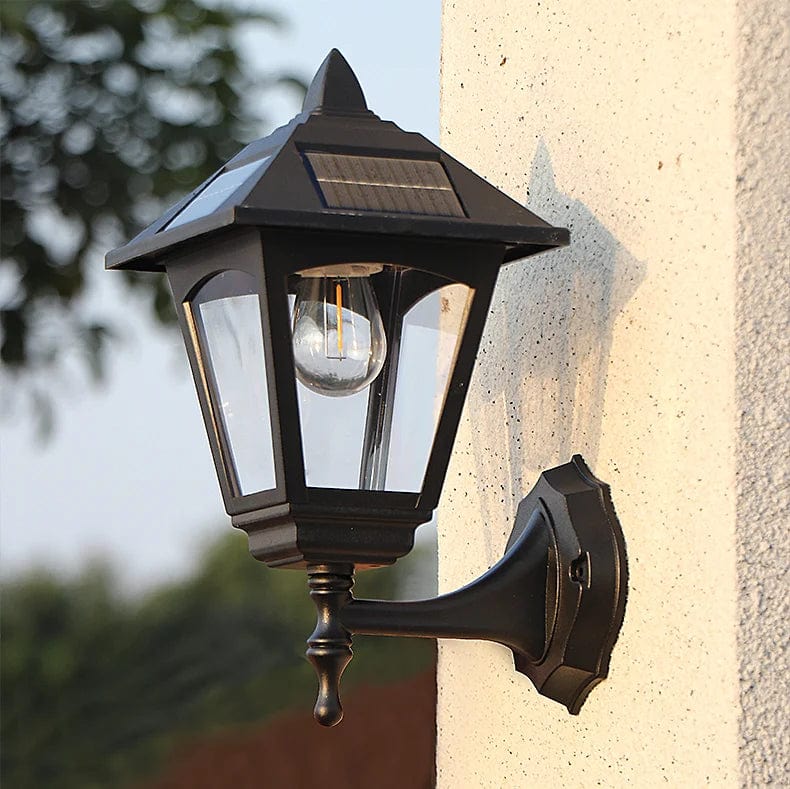 Outdoor Solar Powered Wall Light