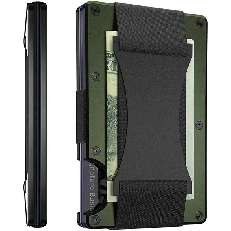 Slim Metal RFID Blocking Card Wallet