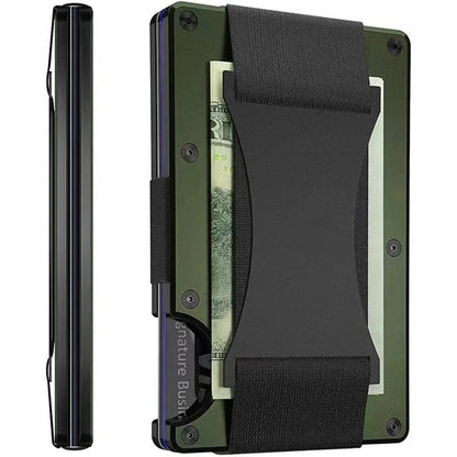 Slim Metal RFID Blocking Card Wallet