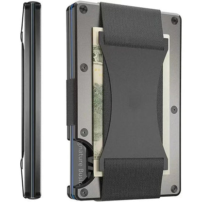 Slim Metal RFID Blocking Card Wallet