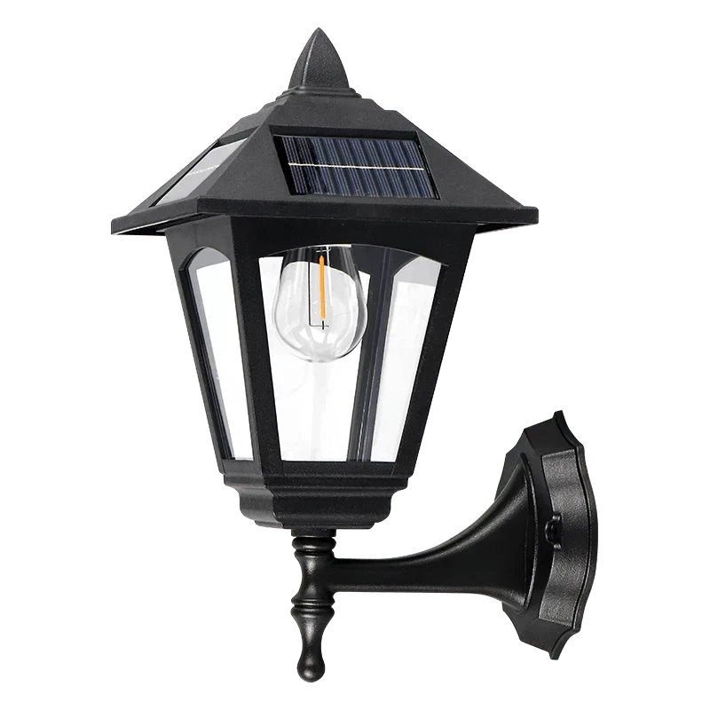 Outdoor Solar Powered Wall Light