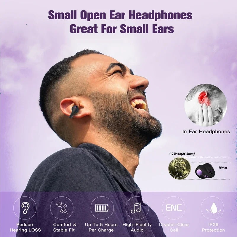 Waterproof Sport Open Ear Headphones for Running
