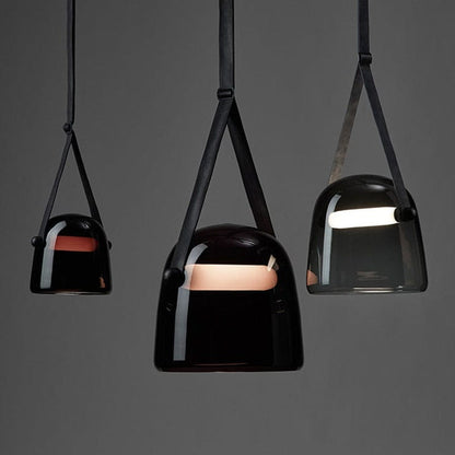 Sleek Glass Table Lamp