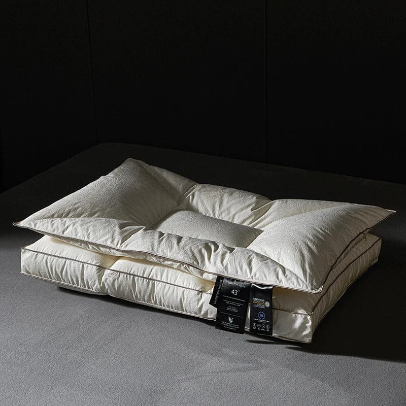 Soft Down Alternative Pillow with Luxurious Fabric Cover